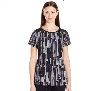 WonderWink size XXS Color: Digital Flight Black